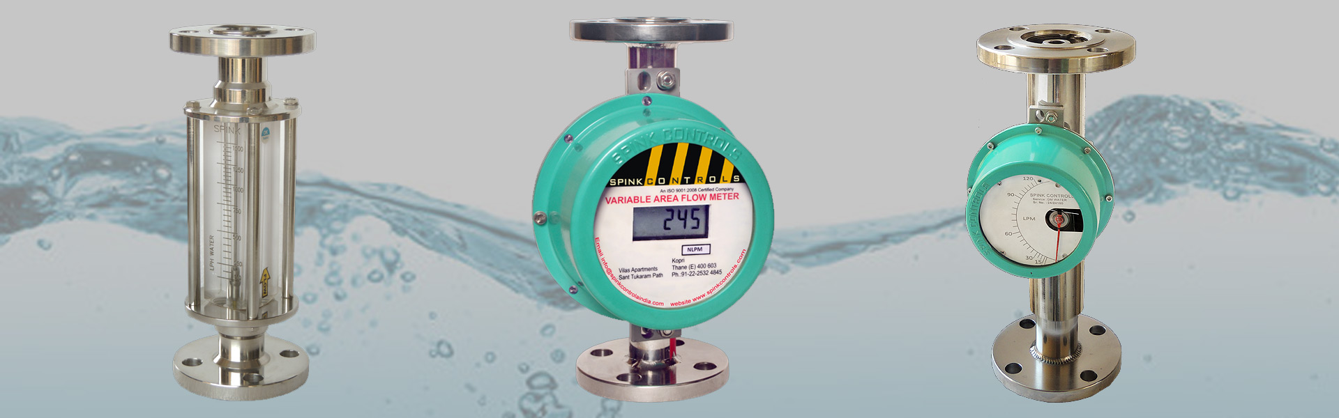 Digital Rotameter, Metal Tube Rotameter, Level Transmitter - Spink Control